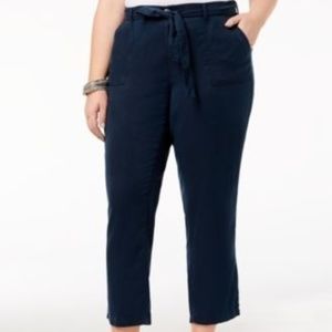 Style & Co Straight-Leg Pants Mid Rise Comfort